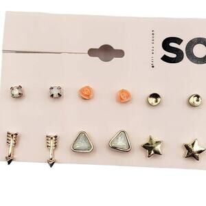 5/15 NWT SO set of 6 earrings